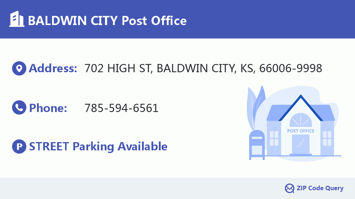 Post Office:BALDWIN CITY