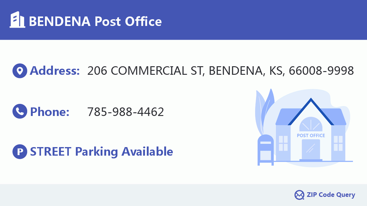 Post Office:BENDENA