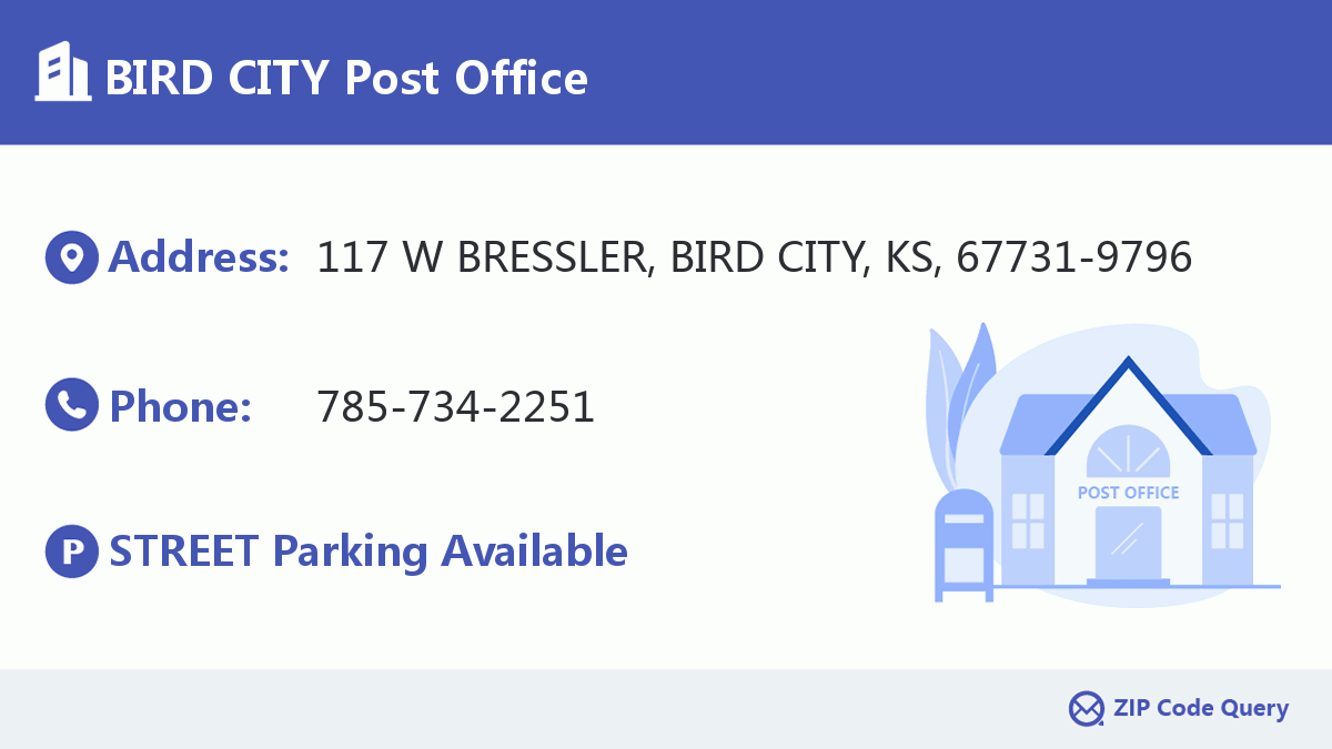 Post Office:BIRD CITY