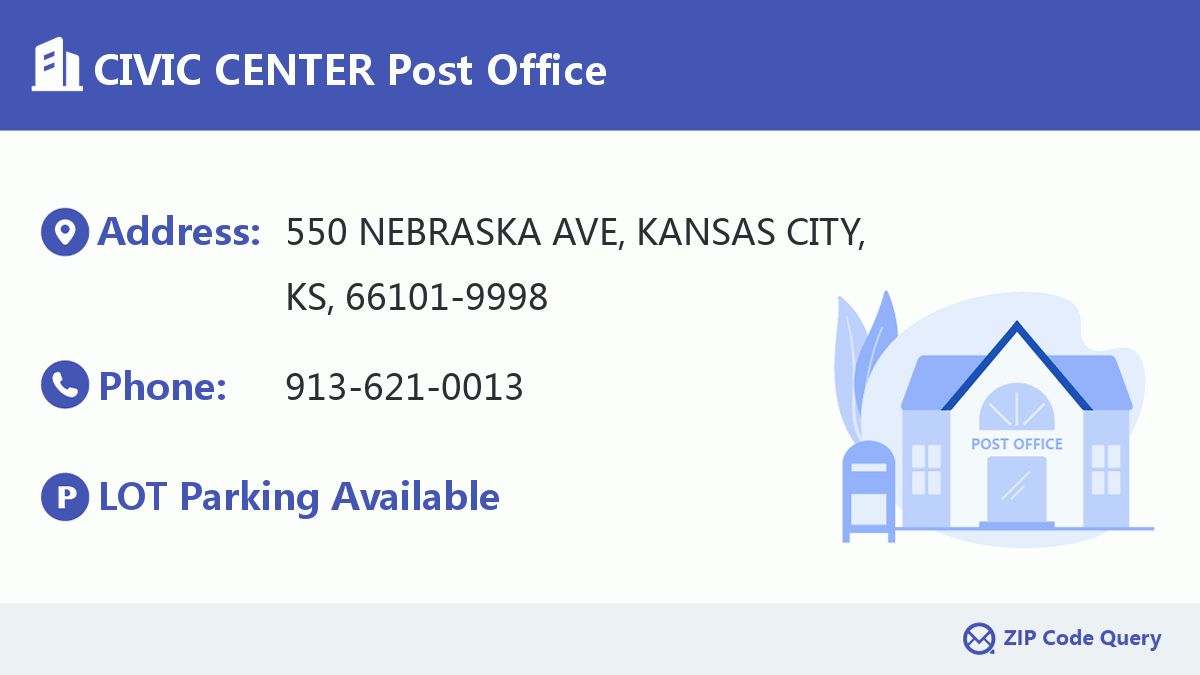 Post Office:CIVIC CENTER