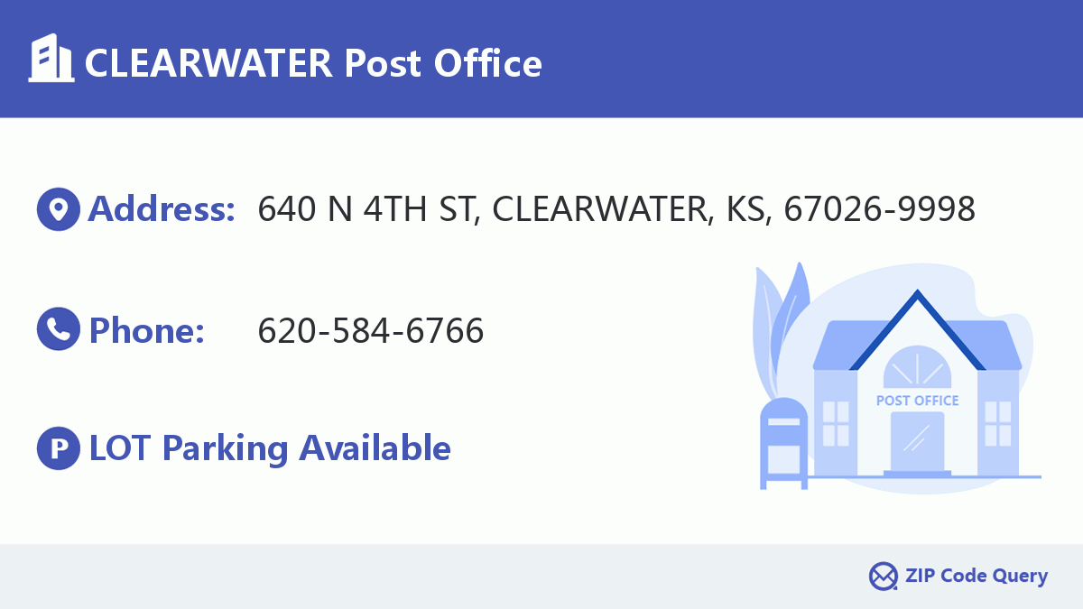Post Office:CLEARWATER