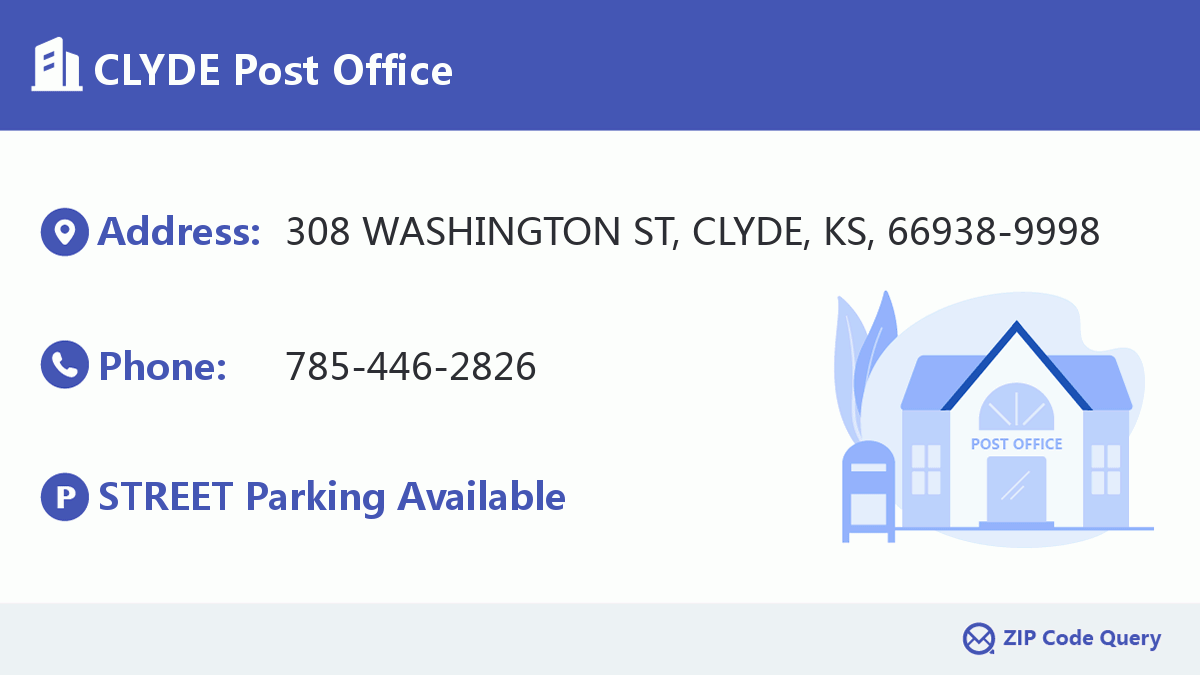 Post Office:CLYDE