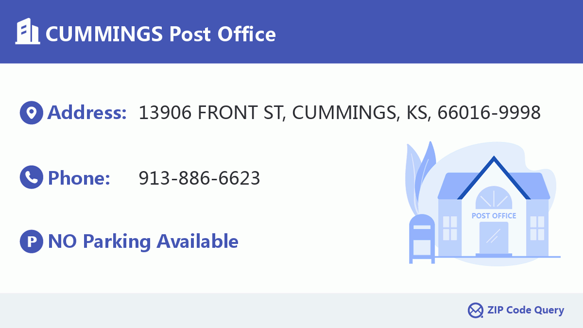 Post Office:CUMMINGS