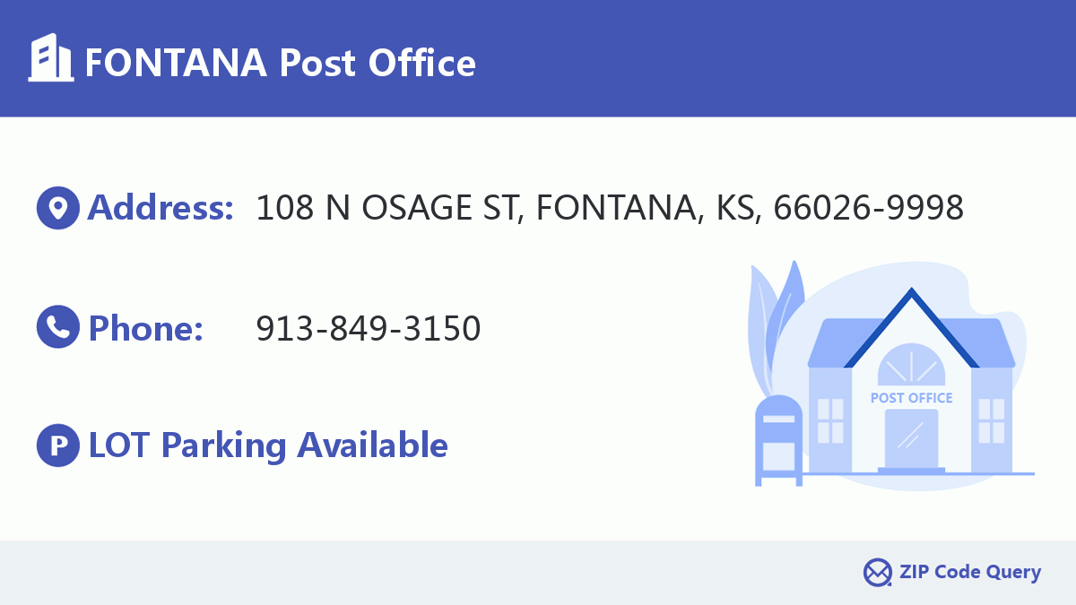 Post Office:FONTANA
