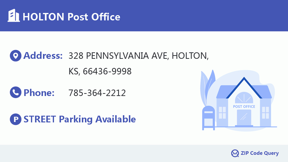 Post Office:HOLTON
