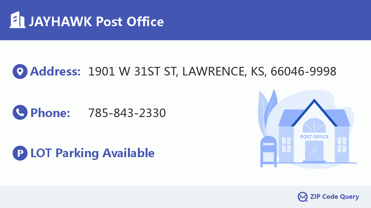 Post Office:JAYHAWK