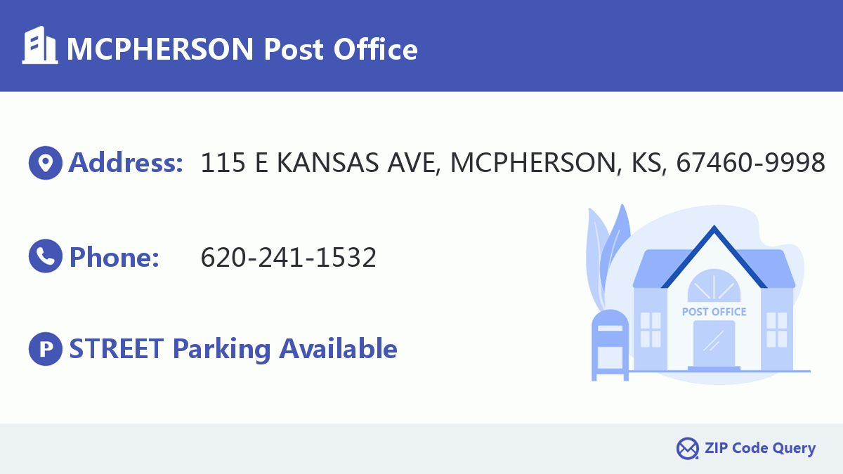 Post Office:MCPHERSON