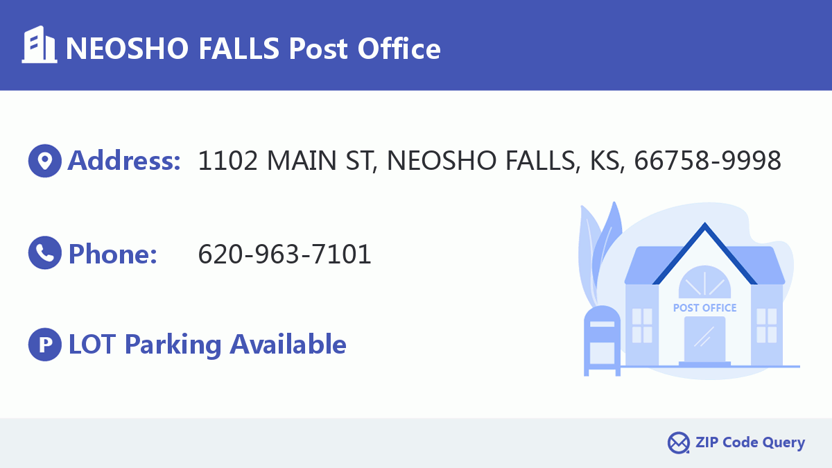 Post Office:NEOSHO FALLS