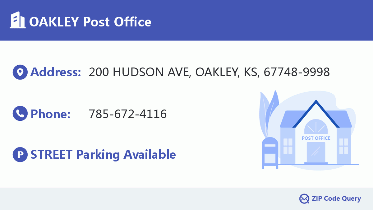 Post Office:OAKLEY