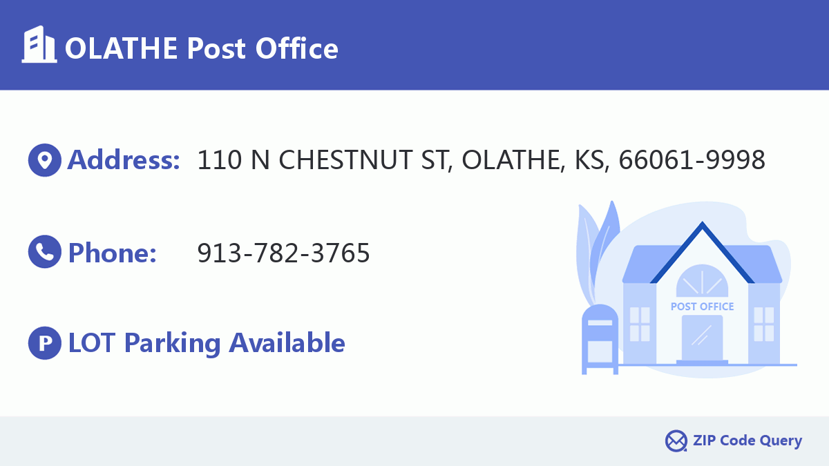 Post Office:OLATHE