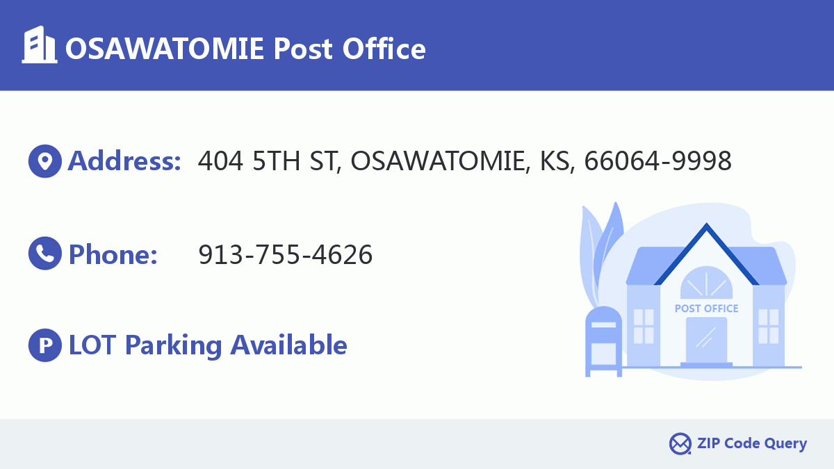 Post Office:OSAWATOMIE