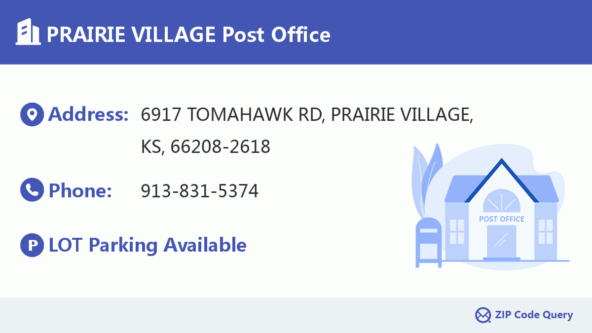 Post Office:PRAIRIE VILLAGE