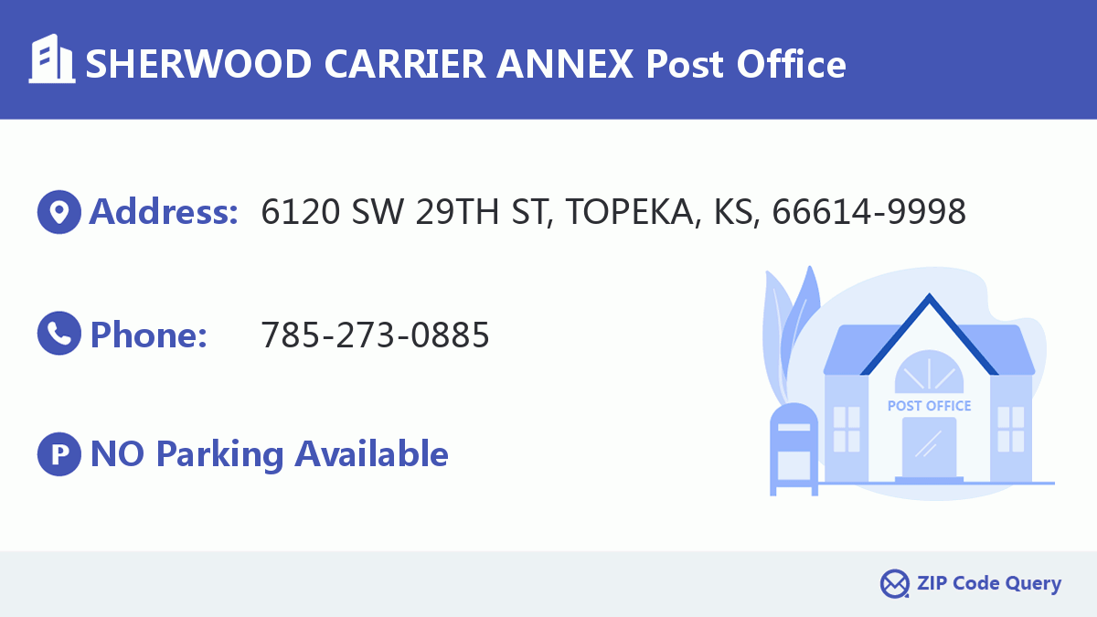 Post Office:SHERWOOD CARRIER ANNEX