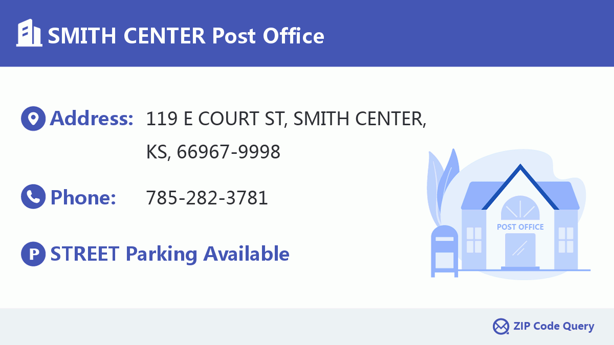 Post Office:SMITH CENTER