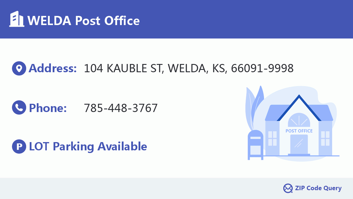 Post Office:WELDA