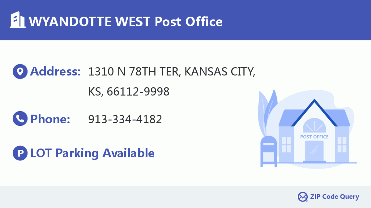 Post Office:WYANDOTTE WEST